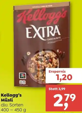 ADEG Kellogg's Müsli Angebot
