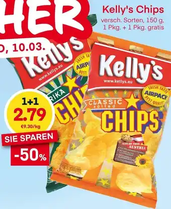 MPreis Kelly's Chips Angebot