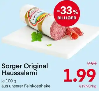 MPreis Sorger Original Haussalami Angebot