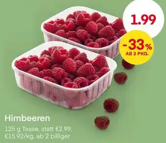 MPreis Himbeeren Angebot