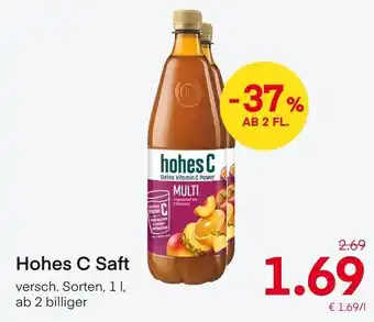 MPreis Hohes C Saft Angebot