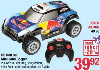 Maximarkt RC Red Bull Mini John Cooper Angebot