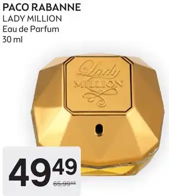 Bipa PACO RABANNE LADY MILLION Eau de Parfum 30 ml Angebot