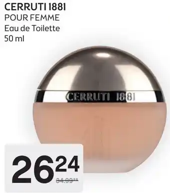 Bipa CERRUTI 1881 POUR FEMME Eau de Toilette 50 ml Angebot