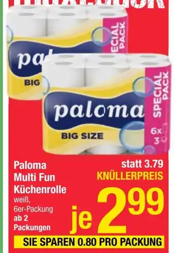 Maximarkt Paloma Multi Fun Küchenrolle Angebot