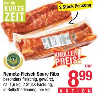 Maximarkt Nemetz-Fleisch Spare Ribs Angebot