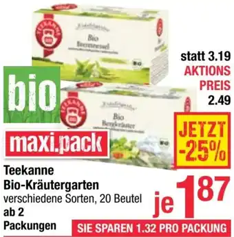 Maximarkt Teekanne Bio-Kräutergarten Angebot