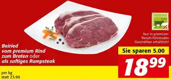 Strasser Markt Beiried Vom Premium Rind Zum Braten Angebot