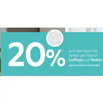 XXXLutz 20% auf viele lagernde Artikel der Marken Leifheit und Rotho XXXLutz Angebot