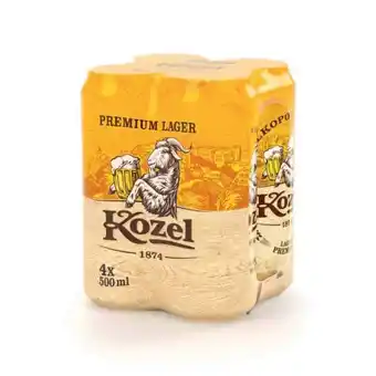 Eurospar Kozel Premium Lager EUROSPAR 0.50 Liter 1 Dose Angebot