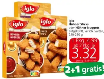 Spar Hühner Sticks Angebot