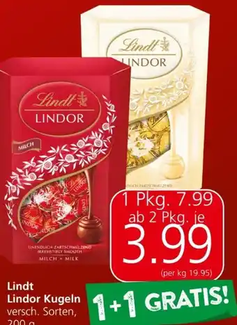 Spar Lindor Kugel Angebot