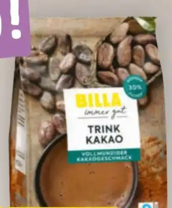 Billa Immer gut Trinkkakao Angebot