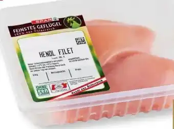 SPAR Gourmet Feinstes Geflügel Hendl-Filet Angebot