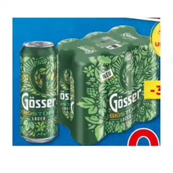 Unimarkt Gösser Biostoff Lager Unimarkt 0.50 Liter 1 Dose Angebot