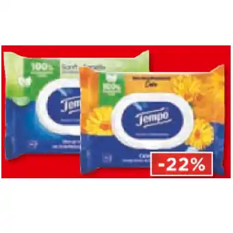 Unimarkt Tempo feuchtes Toilettenpapier versch. Sorten Unimarkt 42 Stück 1 Packung Angebot