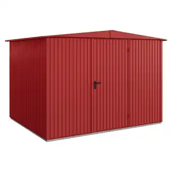 Bauhaus EcoStar Gerätehaus Trend-S Typ 3 (Außenbreite inkl. Dachüberstand: 323,6 cm, Außentiefe inkl. Dachüberstand: 247,7 cm, Purpur Angebot