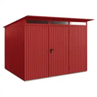 Bauhaus EcoStar Gerätehaus Trend-P Typ 3 (Außenbreite inkl. Dachüberstand: 312,7 cm, Außentiefe inkl. Dachüberstand: 283,4 cm, Purpur Angebot