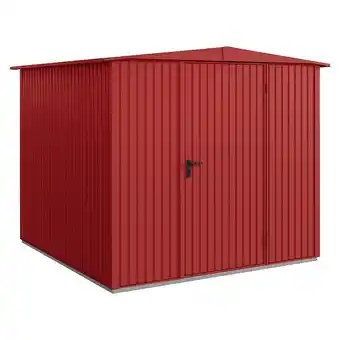 Bauhaus EcoStar Gerätehaus Trend-S Typ 2 (Außenbreite inkl. Dachüberstand: 258,8 cm, Außentiefe inkl. Dachüberstand: 247,7 cm, Purpur Angebot