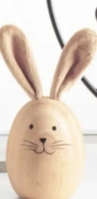 TEDi Deko Holzei Hase Angebot