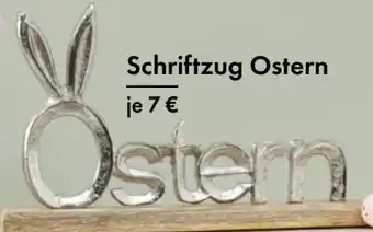 TEDi Schriftzug Ostern Angebot
