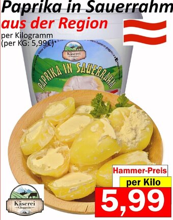 Paprika In Sauerrahm