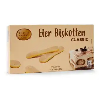 Hofer Finest Bakery Eier Biskotten HOFER 200 Gramm 1 Packung Angebot