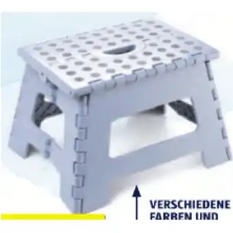 Hofer Home Creation Klapptritt versch. Farben und Modelle HOFER 1 Stück Angebot