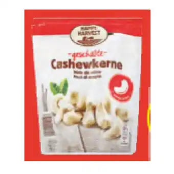 Hofer HAPPY HARVEST Cashewkerne natur HOFER 200 Gramm 1 Packung Angebot