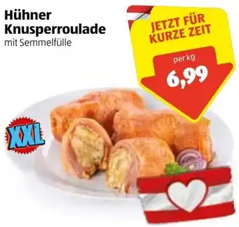 Hofer Hühner Knusperroulade Angebot