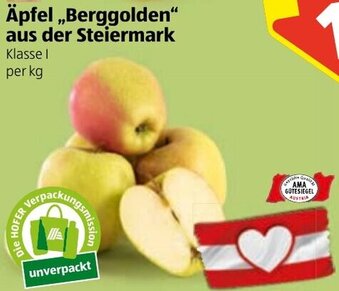 Hofer Äpfel Berggolden Aus Der Steiermark Angebot