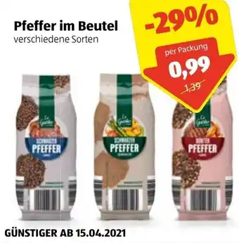Hofer Pfeffer Im Beutel Angebot