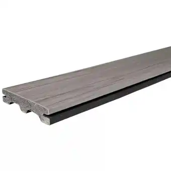 Hellweg WPC Terrassendiele „Loggia“, Silbergrau 119578 HELLWEG 3 Meter 1 Stück Angebot