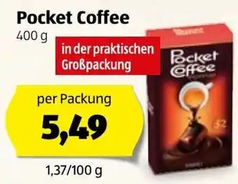 Hofer Pocket Coffee 400g Angebot