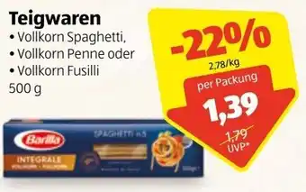 Hofer Teigwaren 500g Angebot