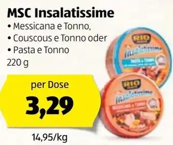 Hofer MSC Insalatissime 220 g Angebot