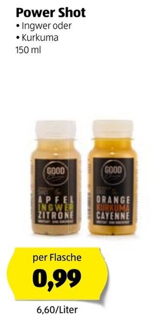 Hofer Power Shot 150 ml Angebot