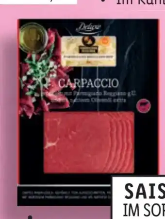 Lidl Carpaccio vom Rind Angebot