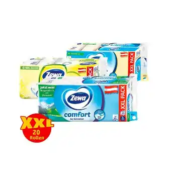 PENNY Zewa Comfort Toilettenpapier div. Sorten Penny 20 Rollen 1 Packung Angebot