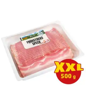 PENNY Greisinger Frühstücksspeck Penny 500 Gramm 1 Packung Angebot