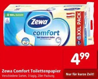 Interspar Zewa Comfort Toilettenpapier Angebot