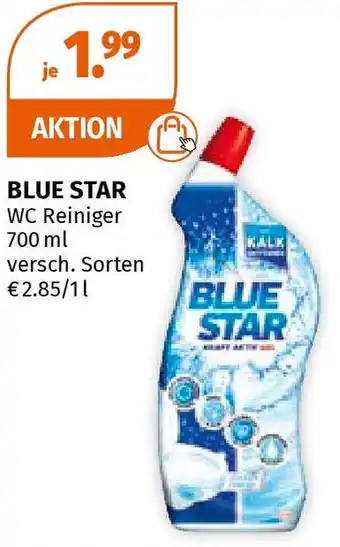 Müller Blue Star Kraft Aktiv WC-Gel Ocean Fresh Angebot