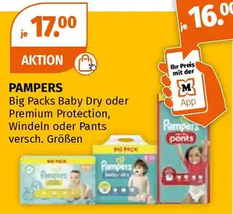 Müller PAMPERS Angebot