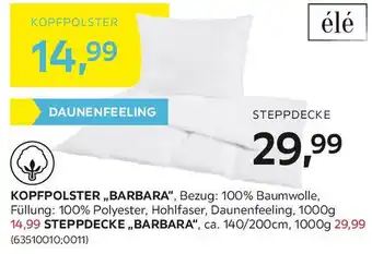 Möbelix KOPFPOLSTER BARBARA Angebot