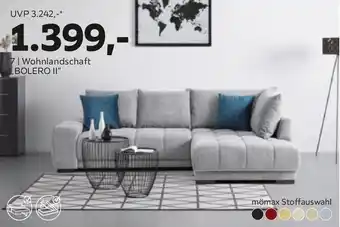 Mömax Wohnlandschaft BOLERO II Angebot