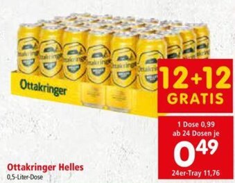 Interspar Ottakringer Helles Angebot