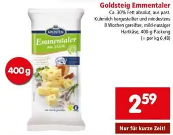 Interspar Goldsteig Emmentaler 400g Angebot