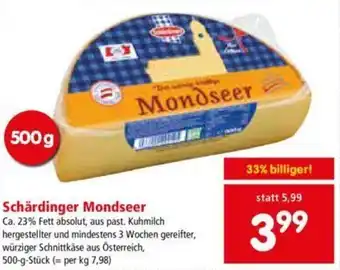 Interspar Schärdinger Mondseer 500 g Angebot
