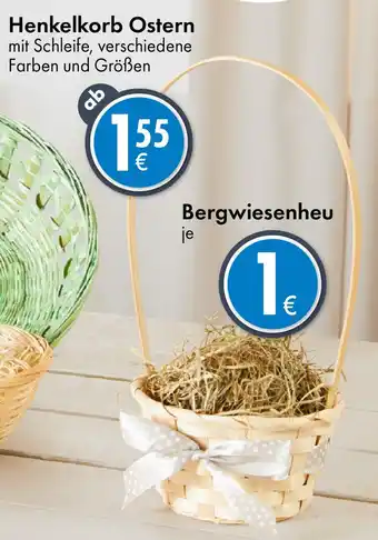 TEDi Henkelkorb Ostern Angebot