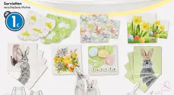 TEDi Servietten Angebot
